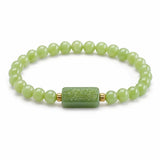 Hetian Jade Cloud Plaque Bracelet — Wushipai for a Quiet Mind Tibet Art