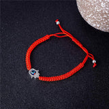 Evil Eye Bracelet - Hamsa Red String Bracelet - Tibet Art
