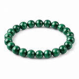 Natural Malachite Bracelet — Wealth & Good Fortune Tibet Art