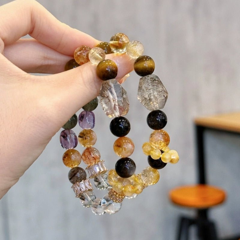 Seven Chakra Gemstone Bracelet — Every Stone Earns Its Place - 8mmTibet Art
