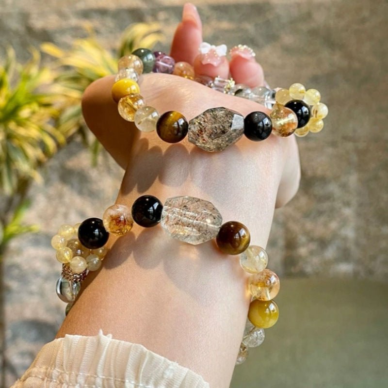 Seven Chakra Gemstone Bracelet — Every Stone Earns Its Place - 8mmTibet Art