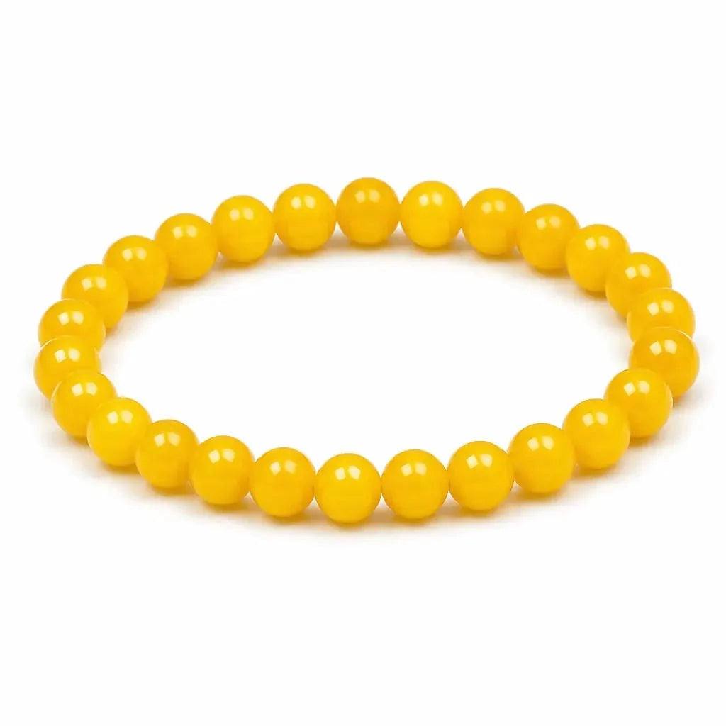 Natural Citrine Bracelet — The Wealth Stone, Worn Daily Tibet Art