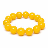 Natural Citrine Bracelet — The Wealth Stone, Worn Daily Tibet Art