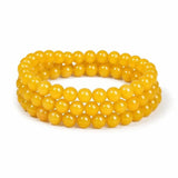 Natural Citrine Bracelet — The Wealth Stone, Worn Daily Tibet Art
