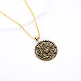 Om Lotus Mandala Necklace — Balance and Wisdom Design - Tibet Art