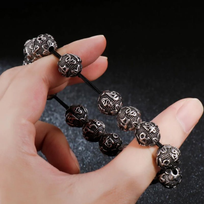Tibetan Bracelet - Om Mani Padme Hum Bracelet - Tibet Art