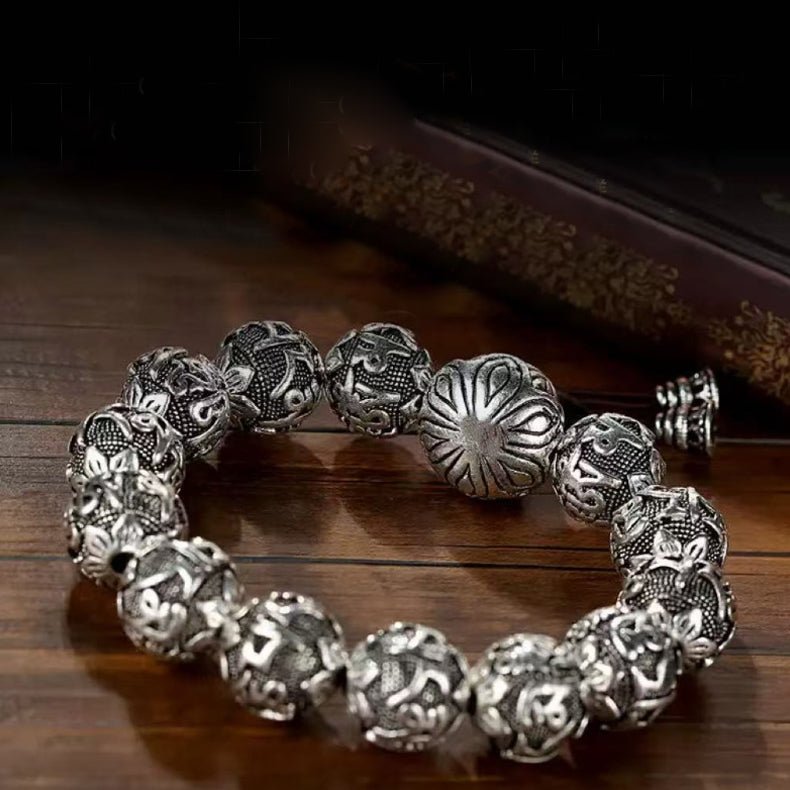 Tibetan Bracelet - Om Mani Padme Hum Bracelet - Tibet Art