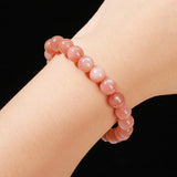 Tibetan Sunstone Bracelet — 7A Natural Stone for Energy, Confidence & Joy - Tibet Art