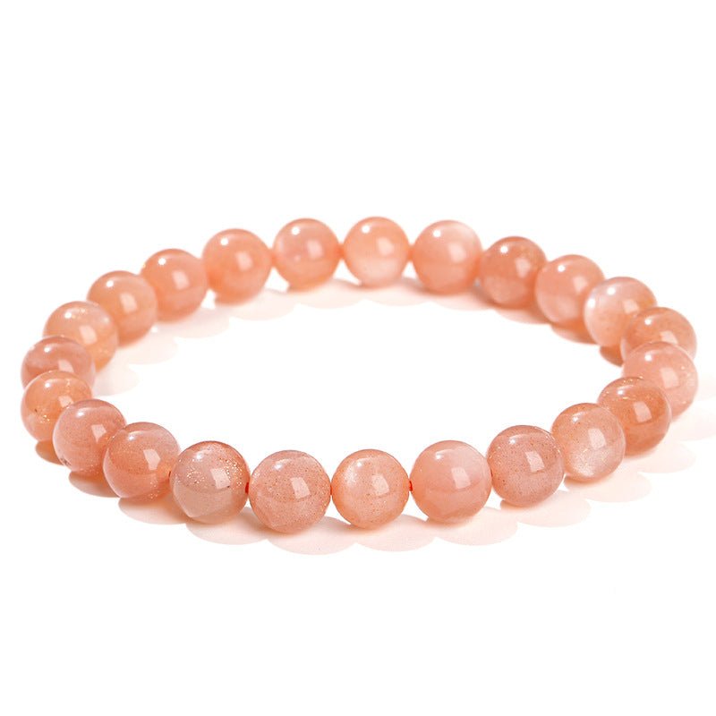 Tibetan Sunstone Bracelet — 7A Natural Stone for Energy, Confidence & Joy - Tibet Art