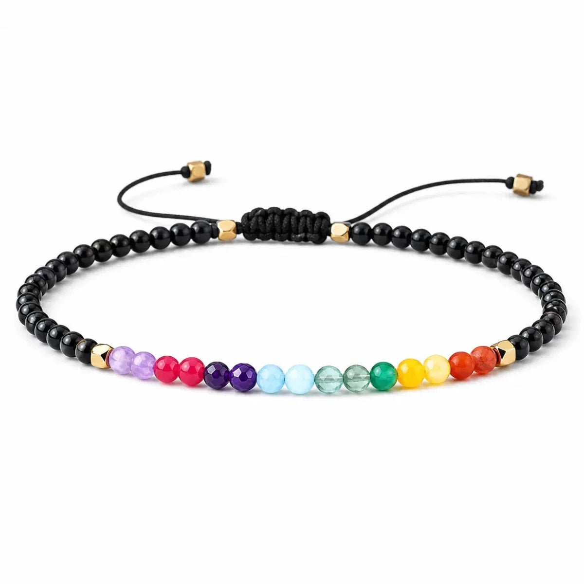 7 Chakra Bracelet - Multi-Gemstone Bracelet Tibet Art
