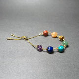 Seven Crystal Chakra Bracelet — The Clarity of Seven Colors - RainbowTibet Art