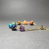 Seven Crystal Chakra Bracelet — The Clarity of Seven Colors - RainbowTibet Art