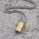 Tibetan Prayer Wheel Necklace — Spinning Mantras - Tibet Art