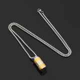 Tibetan Prayer Wheel Necklace — Spinning Mantras - Tibet Art