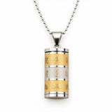 Tibetan Prayer Wheel Necklace — Spinning Mantras Tibet Art