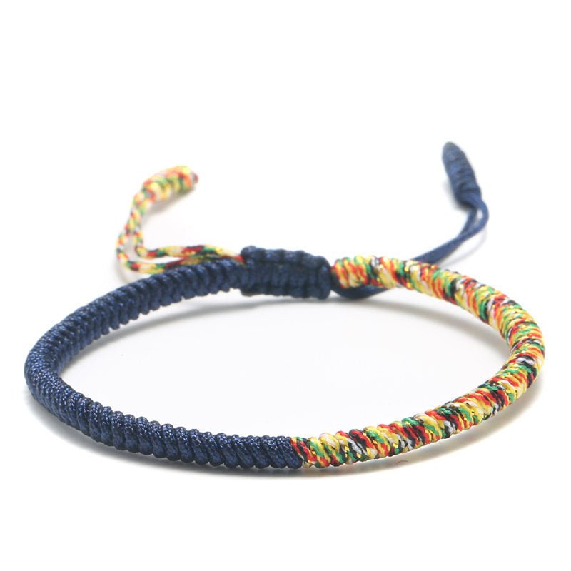 Tibetan Bracelet Set - Vajra Knot Trio for Protection & Blessings - Tibet Art