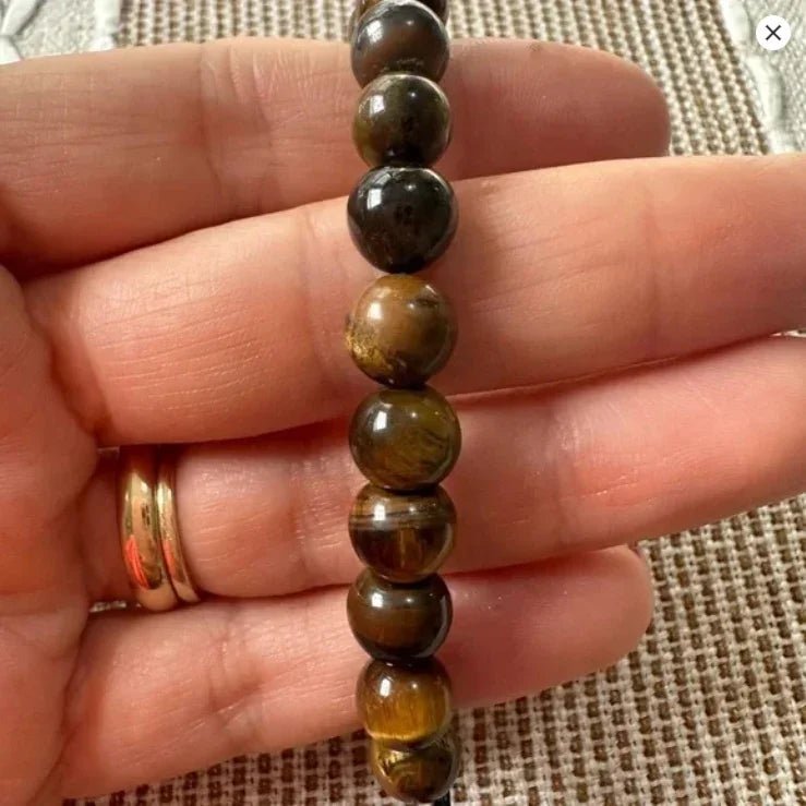 Tiger Eye Bracelet - Prosperity & Success - Tibet Art