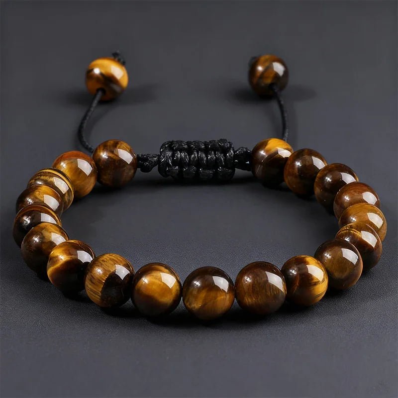 Tiger Eye Bracelet - Prosperity & Success - Tibet Art