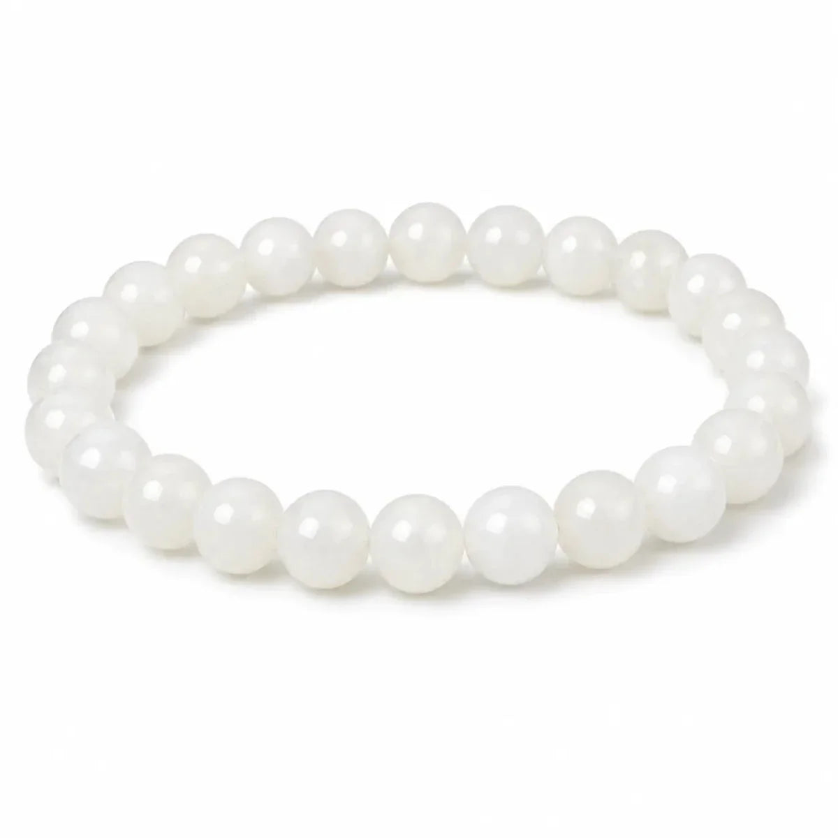 White Jade Bracelet - Calm & Harmony Tibet Art