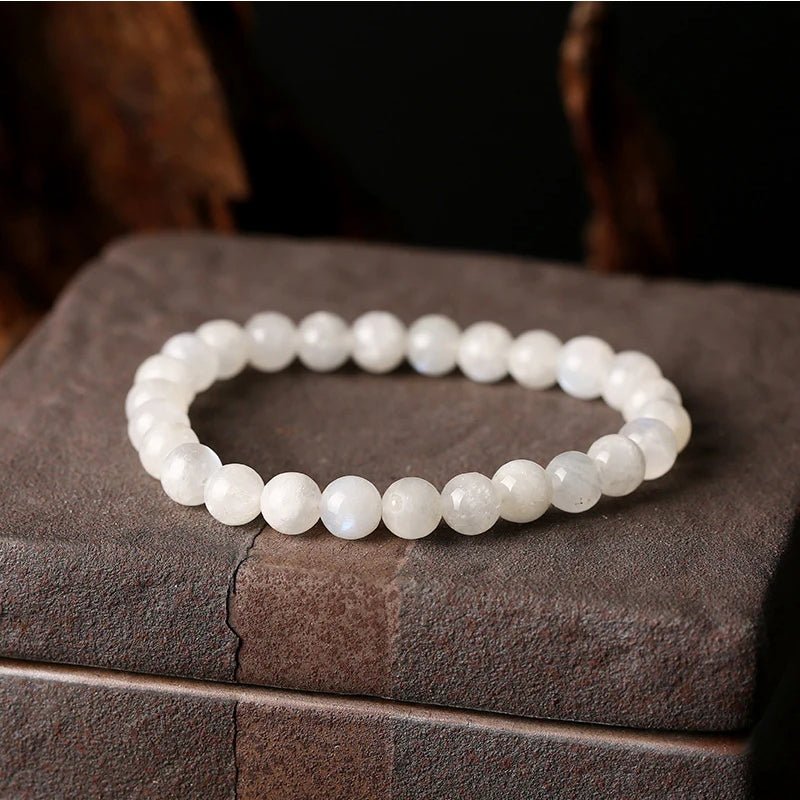White Jade Bracelet - Calm & Harmony - Tibet Art