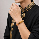 tiger-eye-citrine-bracelet-model-a-outfit-a-fashion-03