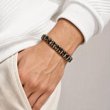 tiger-eye-double-row-woven-bracelet-model-a-outfit-a-fashion-01