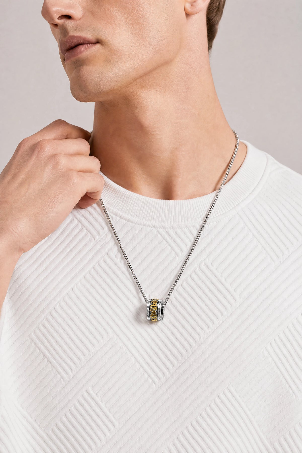 titanium-om-mani-padme-hum-necklace-model-b-outfit-b-fashion-02