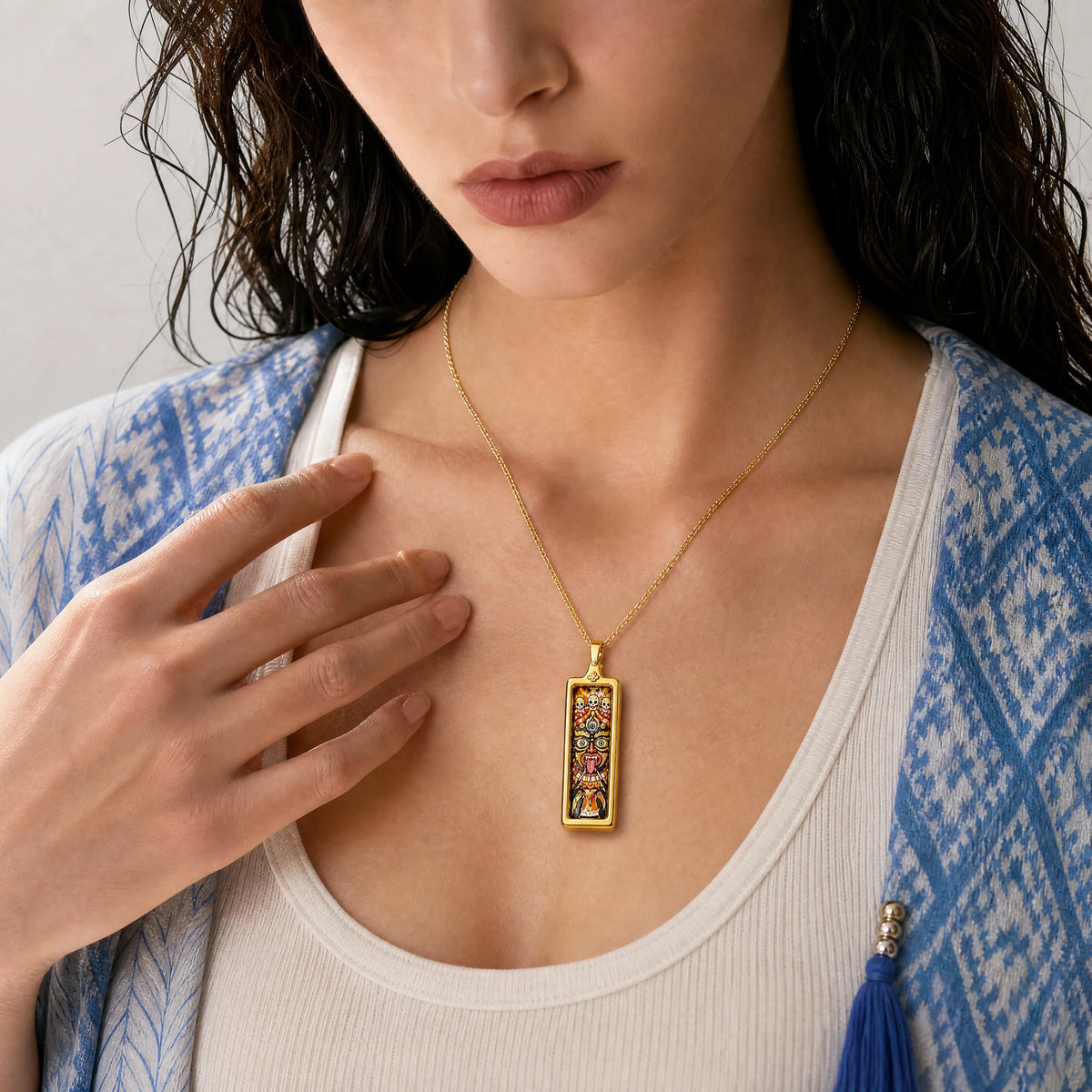 titanium-steel-mini-thangka-necklace-model-b-outfit-b-fashion-01