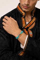 turquoise-4mm-double-wrap-bracelet-model-a-outfit-a-fashion-03