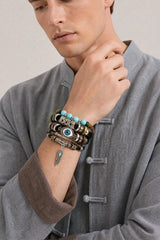 turquoise-evil-eye-leather-wrap-bracelet-model-a-outfit-a-fashion-01