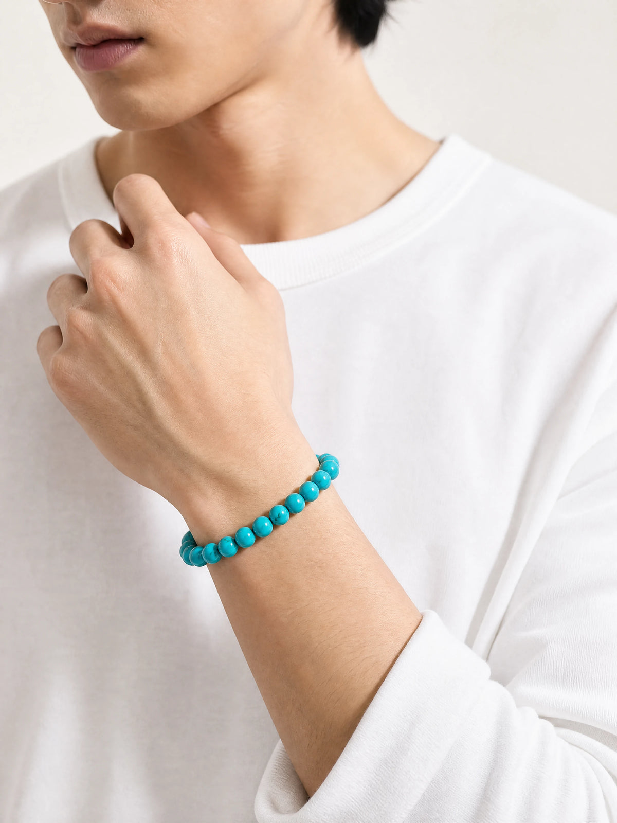 turquoise-round-bead-bracelet-model-a-outfit-a-fashion-01