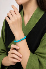 turquoise-round-bead-bracelet-model-b-outfit-b-fashion-03