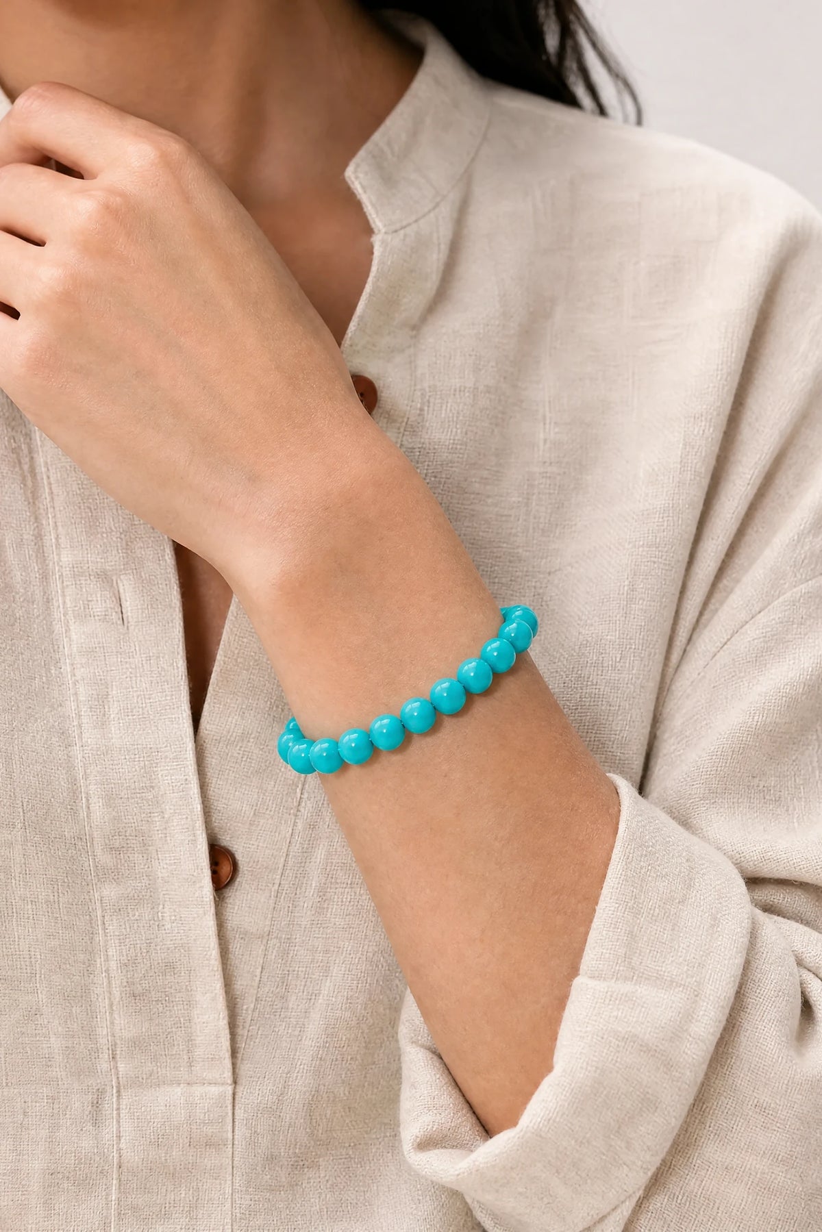 turquoise-round-bead-bracelet-protection-model-b-outfit-b-fashion-03