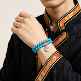 turquoise-tree-of-life-bracelet-set-model-a-outfit-a-fashion-02
