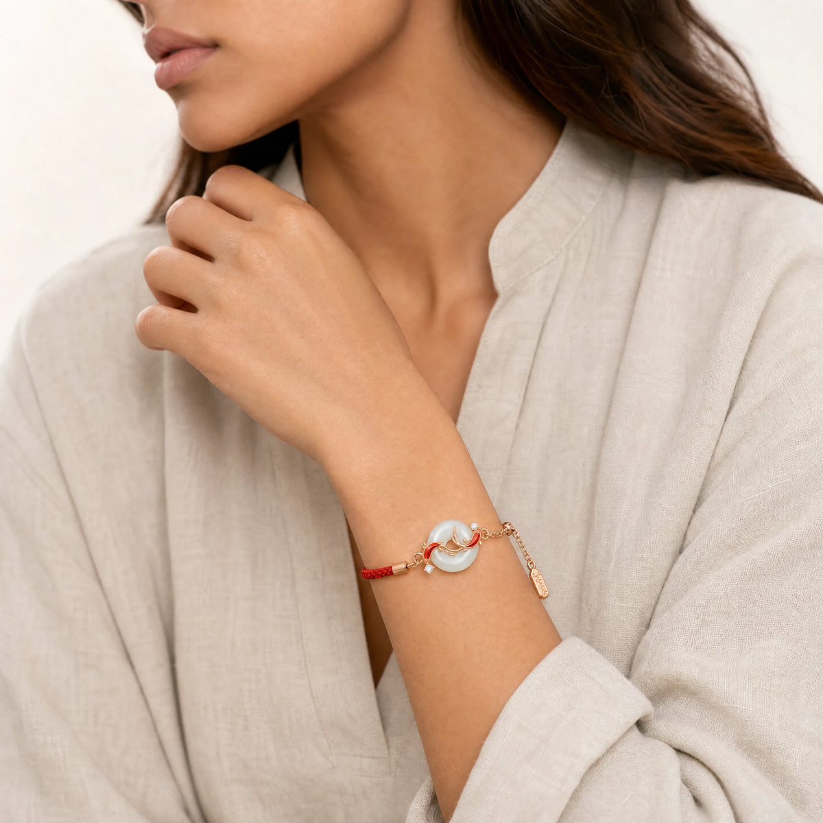 white-jade-koi-red-cord-bracelet-model-b-outfit-b-fashion-03
