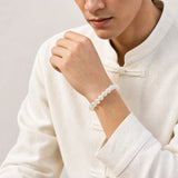white-moonstone-round-bead-bracelet-model-a-outfit-a-fashion-02
