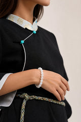 white-moonstone-round-bead-bracelet-model-b-outfit-b-fashion-03