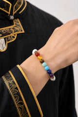 white-turquoise-seven-chakra-bracelet-model-a-outfit-a-closeup-01