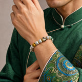 white-yak-bone-tiger-tooth-dzi-bracelet-10mm-model-a-outfit-a-fashion-02