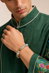 white-yak-bone-tiger-tooth-dzi-bracelet-10mm-model-a-outfit-a-fashion-03