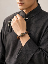 yak-bone-brown-dzi-bracelet-protection-model-a-outfit-a-fashion-01