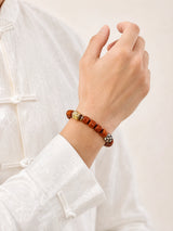 yak-bone-guardian-lion-talisman-bracelet-model-a-outfit-a-fashion-03