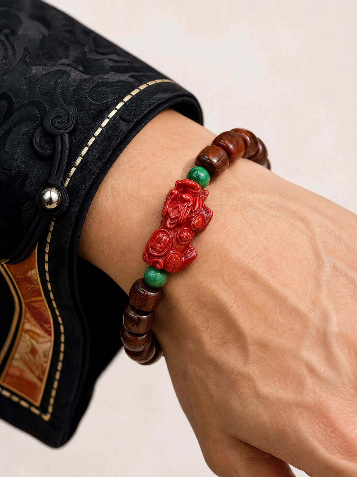 yak-bone-pixiu-spacer-bracelet-model-a-outfit-a-closeup-01