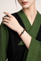 yak-bone-single-tiger-tooth-dzi-bracelet-model-b-outfit-b-fashion-02
