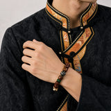 yak-bone-tiger-tooth-dzi-bracelet-12mm-model-a-outfit-a-fashion-03