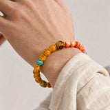 yak-bone-treasure-vase-dzi-bracelet-model-a-outfit-a-closeup-01